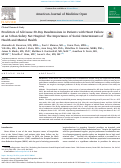 Cover page: Predictors of All-Cause 30-Day Readmissions in Patients with Heart Failure at an Urban Safety Net Hospital: The Importance of Social Determinants of Health and Mental Health