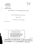 Cover page: DEVELOPMENT OF A JET-MIXED EXTRACTION COLUMN