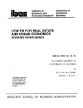 Cover page: The Economic Geography of Biotechnology in California: An Exploration of Regional Form and Advanced Technology Industries