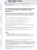 Cover page: Bone mineral density and long-term progression of aortic valve and mitral annular calcification: The Multi-Ethnic Study of Atherosclerosis