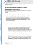 Cover page: Circadian blueprint of metabolic pathways in the brain