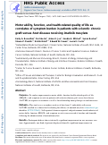 Cover page: Motor ability, function, and health-related quality of life as correlates of symptom burden in patients with sclerotic chronic graft-versus-host disease receiving imatinib mesylate.