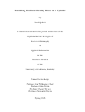 Cover page: Simulating Nonlinear Faraday Waves on a Cylinder