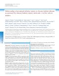 Cover page: Relationship of proximal tubular injury to chronic kidney disease as assessed by urinary kidney injury molecule-1 in five cohort studies.