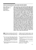 Cover page: Patient selection criteria for lung volume reduction surgery