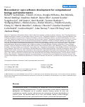 Cover page: Bioconductor: open software development for computational biology and bioinformatics