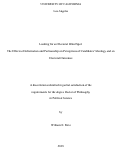 Cover page: Looking for an Electoral Blind Spot: The Effects of Information and Partisanship on Perceptions of Candidates’ Ideology and on Electoral Outcomes