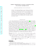 Cover page: Freely independent random variables with non-atomic distributions