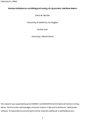 Cover page: Positive Definiteness via Offdiagonal Scaling of a Symmetric Indefinite Matrix