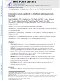 Cover page: Parental Occupation and Risk of Childhood Retinoblastoma in Denmark