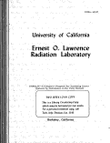 Cover page: UNFOLD---A Computer Program for Analyzing Linear Systems by Calculation in the Time Domain