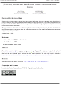 Cover page: [Solution] Algorithmic Heap Layout Manipulation in the Linux Kernel