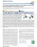 Cover page: Correlating Conformational Equilibria with Catalysis in the Electron Bifurcating EtfABCX of Thermotoga maritima