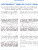 Cover page: Seroprevalence of SARS-CoV-2 Among Frontline Health Care Personnel in a Multistate Hospital Network — 13 Academic Medical Centers, April–June 2020