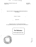 Cover page: WHAT WE DON'T KNOW ABOUT THERMOMECHANICAL PROCESSING