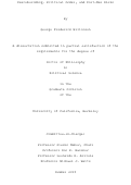 Cover page: Peacebuilding, Political Order, and Post-War Risks