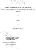 Cover page: VIRULENT AND TEMPERATE VIRUSES: THE 2 FACES OF EVIL