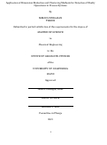 Cover page: Application of Dimension Reduction and Clustering Methods for Detection of Faulty Operations in Process Systems