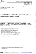 Cover page: A new ATLAS muon CSC readout system with system on chip technology on ATCA platform