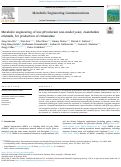 Cover page: Metabolic engineering of low-pH-tolerant non-model yeast, Issatchenkia orientalis, for production of citramalate