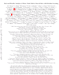 Cover page: Fast and flexible analysis of direct dark matter search data with machine learning