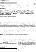 Cover page: Using Smartphone Sensors for Ataxia Trials: Consensus Guidance by the Ataxia Global Initiative Working Group on Digital-Motor Biomarkers.