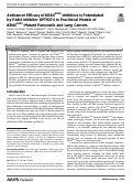 Cover page: Anticancer Efficacy of KRASG12C Inhibitors Is Potentiated by PAK4 Inhibitor KPT9274 in Preclinical Models of KRASG12C-Mutant Pancreatic and Lung Cancers.