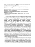 Cover page: Improved characterization through joint hydrogeophysical inversion: Examples of three 
different approaches