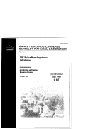 Cover page: LHC Kicker Beam-Impedance Calculation