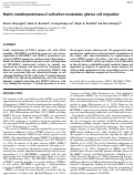Cover page: Matrix metalloproteinase-2 activation modulates glioma cell migration.