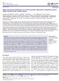 Cover page: When monoclonal antibodies are not monospecific: Hybridomas frequently express additional functional variable regions.