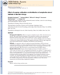 Cover page: Effect of swamp cultivation on distribution of anopheline larval habitats in Western Kenya.