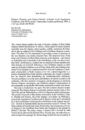 Cover page: Religion, Diaspora, and Cultural Identity: A Reader in the Anglophone Caribbean by John W. Pulis