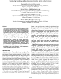 Cover page: Symbol grounding and system construction in the color lexicon