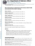 Cover page: Risk of developing an abdominal aortic aneurysm after ectatic aorta detection from initial screening