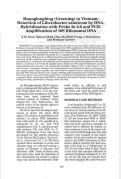 Cover page: Huanglongbing (Greening) in Vietnam: Detection of Liberobacter asiaticum by DNA-Hybridization with Probe in 2.6 and PCR-Amplification of 16S Ribosomal DNA