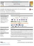 Cover page: A spatially and temporally resolved model of the electricity grid – Economic vs environmental dispatch