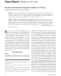 Cover page: Sinusitis associated with nasogastric intubation in 3 horses.