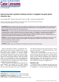 Cover page: Improved psychotic symptoms following resection of amygdalar low-grade glioma: illustrative case.