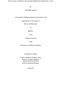 Cover page: The Acoustics of Narrative Involvement: Modernism, Subjectivity, Voice