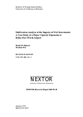 Cover page: Multivariate Analysis of the Impacts of NAS Investments: A Case Study of a Major Capacity Expansion at Dallas-Fort Worth Airport