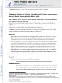 Cover page: Changing Trends in Suicide Mortality and Firearm Involvement Among Black Young Adults in the United States, 1999-2019.