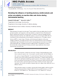 Cover page: Modeling the influence of working memory, reinforcement, and action uncertainty on reaction time and choice during instrumental learning