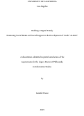 Cover page: Building a Digital Family: Examining Social Media and Social Support in the Development of Youth “At-Risk”