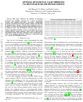 Cover page: OPTIMAL ROTATIONAL LOAD SHEDDING VIA BILINEAR INTEGER PROGRAMMING