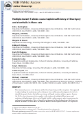 Cover page: Multiple mutant T alleles cause haploinsufficiency of Brachyury and short tails in Manx cats