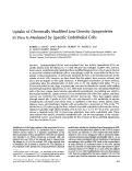 Cover page: Uptake of chemically modified low density lipoproteins in vivo is mediated by specific endothelial cells.