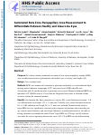 Cover page: Automated Beta Zone Parapapillary Area Measurement to Differentiate Between Healthy and Glaucoma Eyes