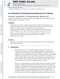 Cover page: An Introduction to Performing Immunofluorescence Staining