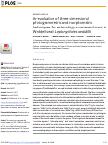 Cover page: An evaluation of three-dimensional photogrammetric and morphometric techniques for estimating volume and mass in Weddell seals Leptonychotes weddellii